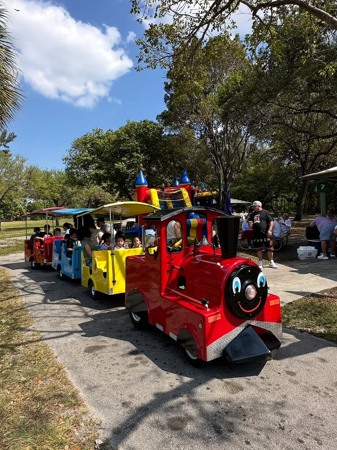 Trackless Train for Rent | Your One-Stop Mechanical Rides & Party Needs Shop